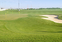 Sharjah Golf and Shooting Club - 5-7 different tees on every hole, vast water features, large challenging bunkers, and unique undulations.